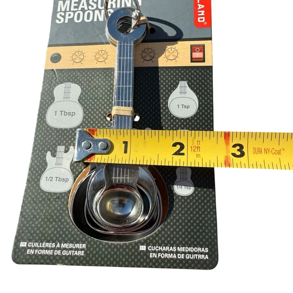 KIKKERLAND GUITAR MEASURING SPOONS SET